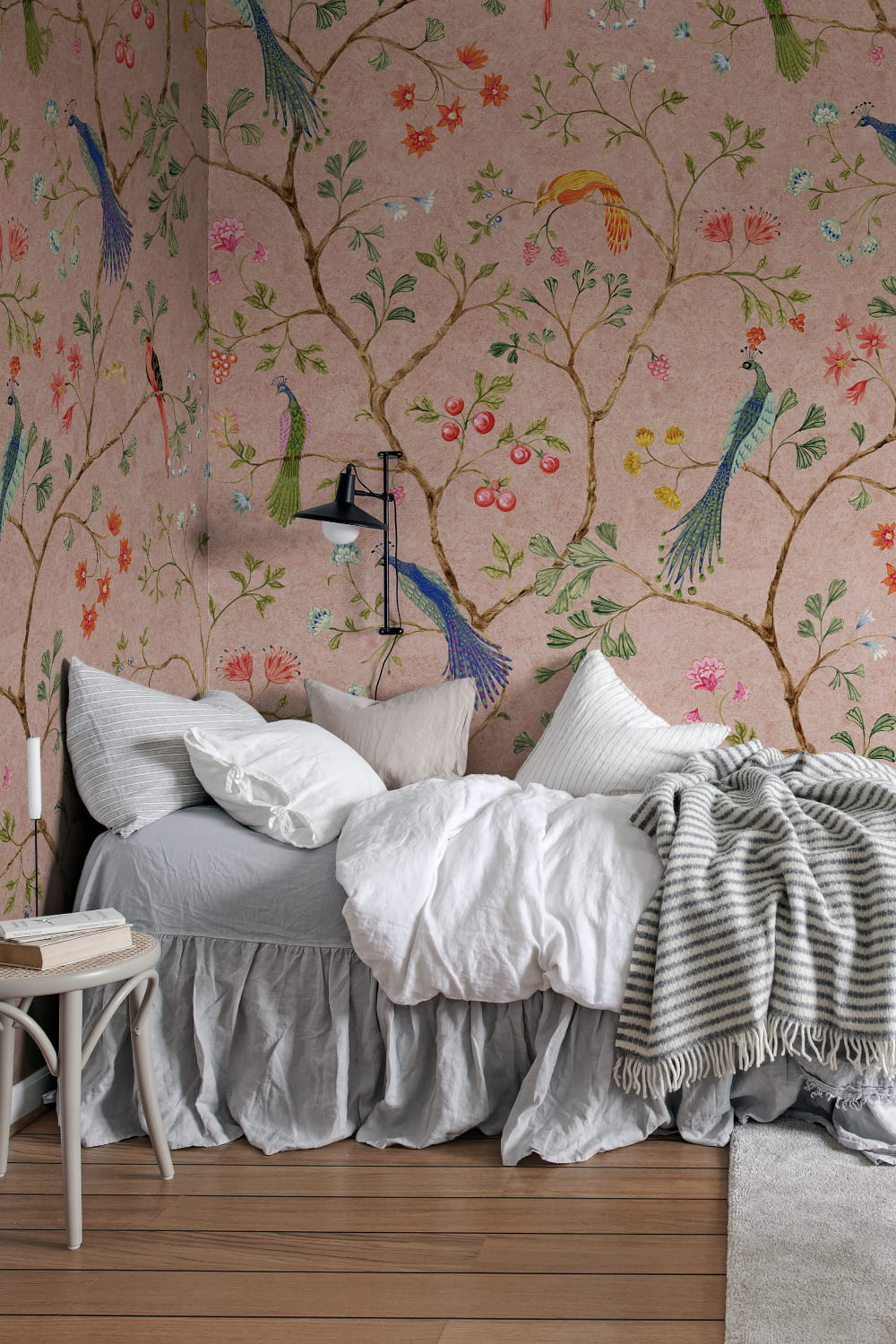 Wandbild Songbirds - Pink