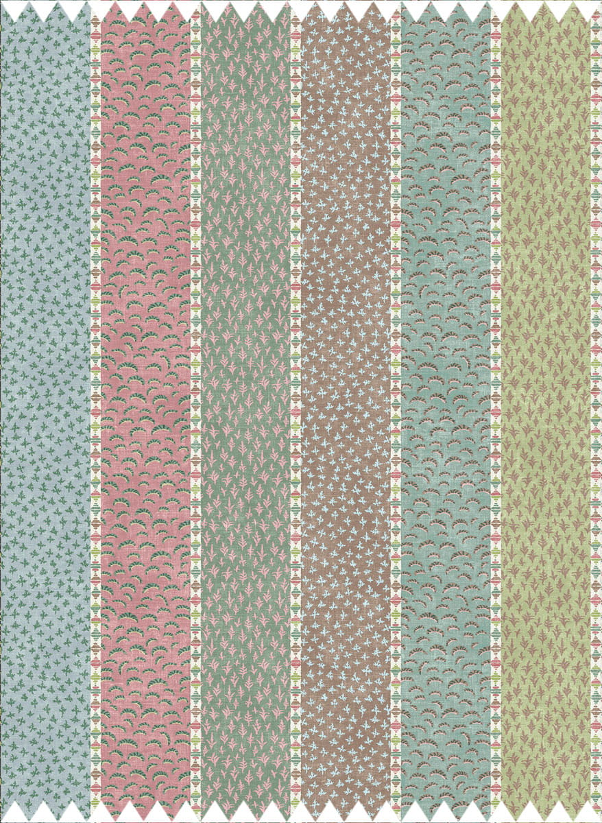 Fabric Asha Stripe