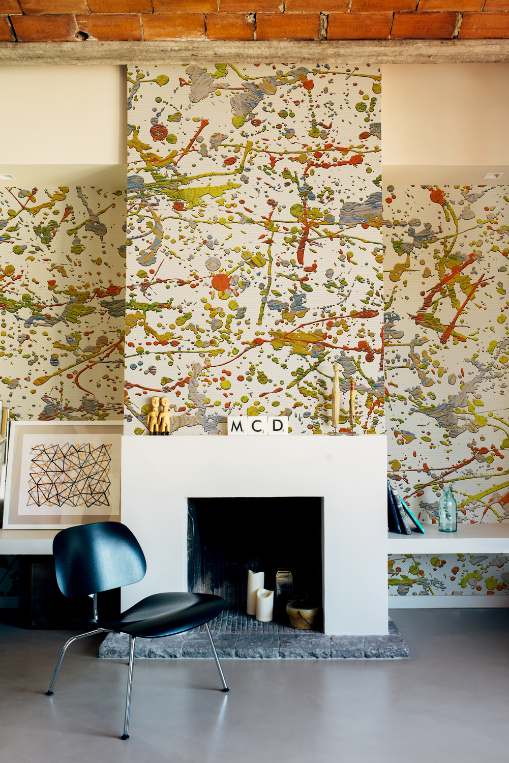 Wandbild Jackson - White
