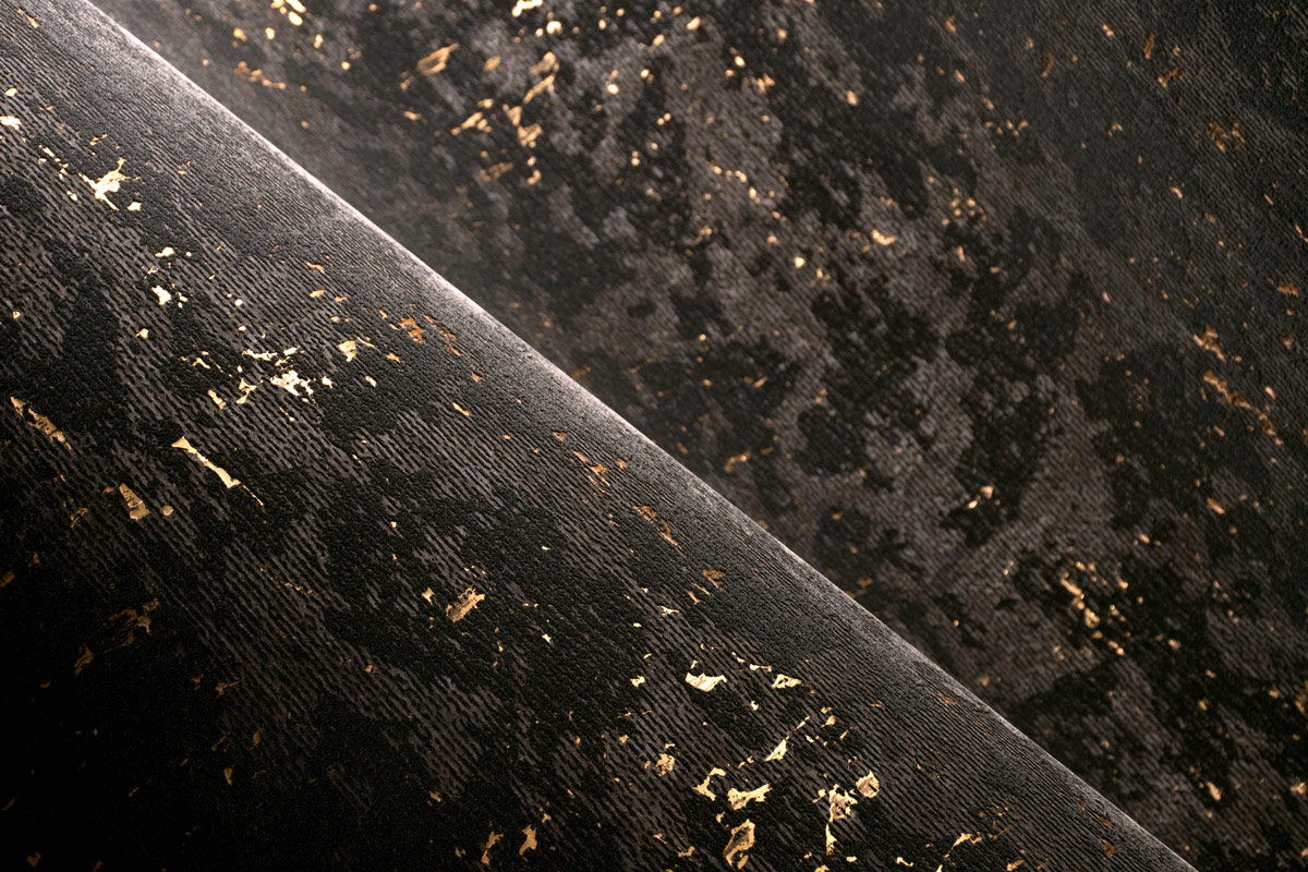 Tapete Bearded Leopard - MO2053 Blackened Gold