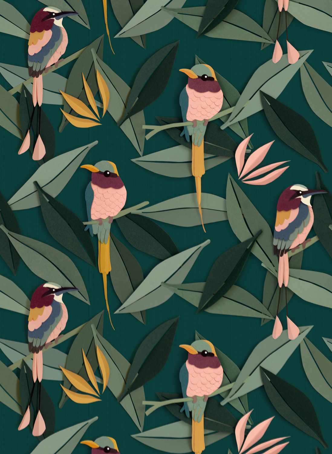 Tapete Birds - Original