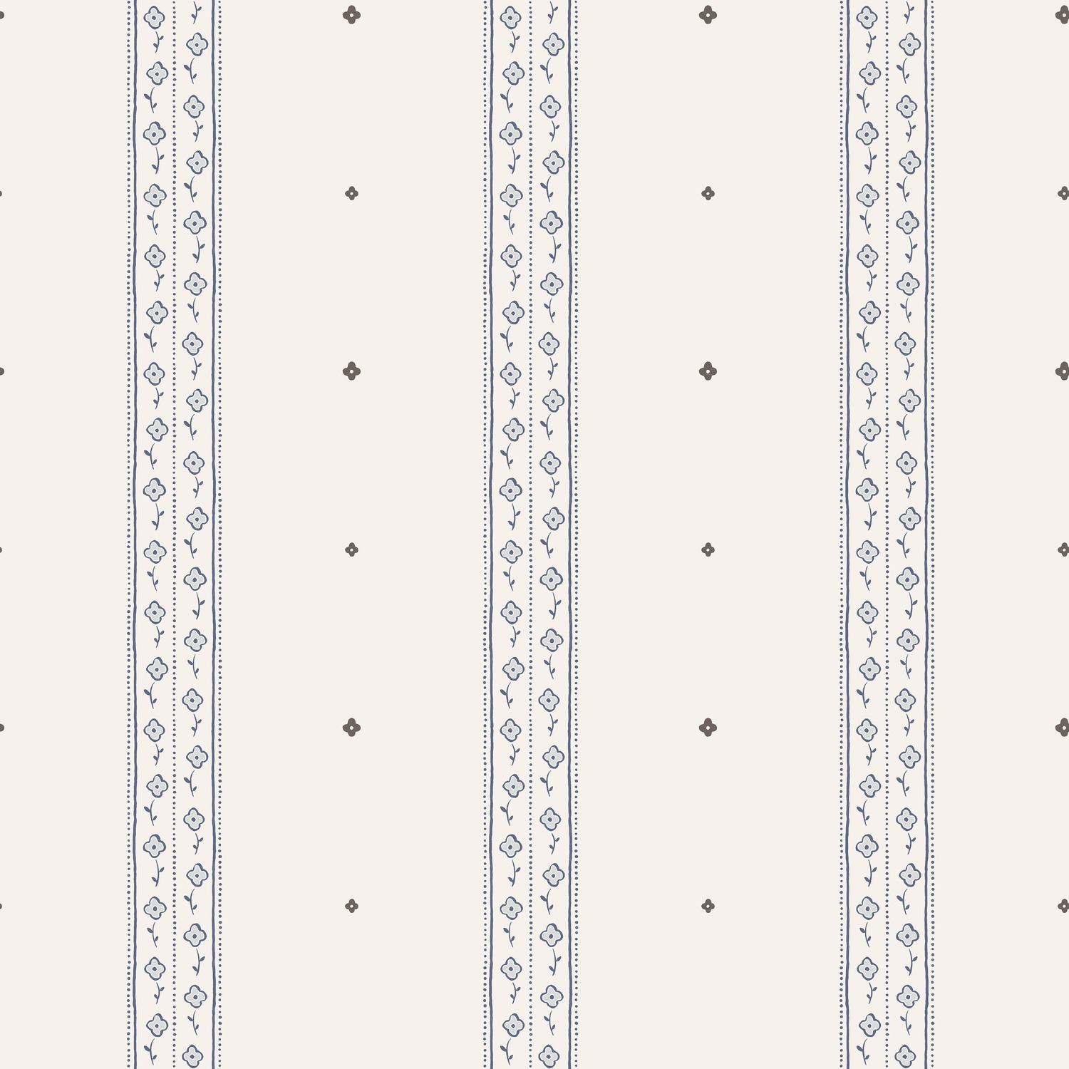 Papier peint Austine - Classic Blue