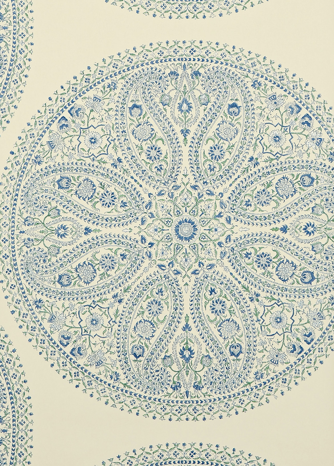 Tapete Paisley Circles