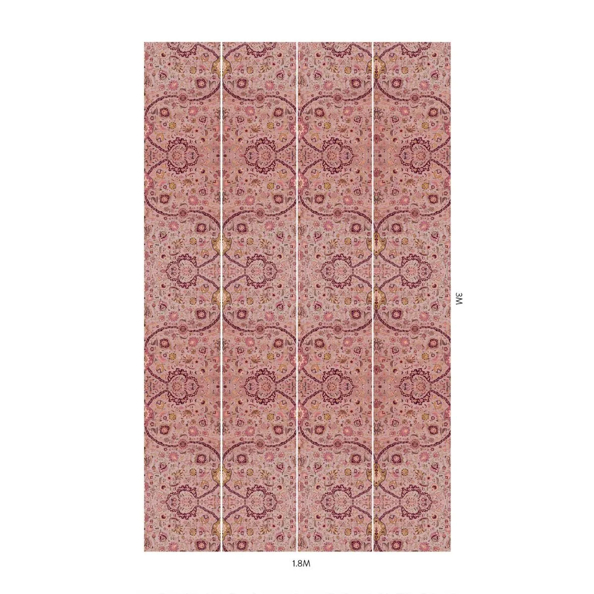 Tapete Zanjan - Quartz-Pink