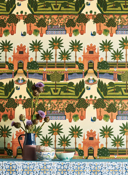 Tapete Alcazar Gardens