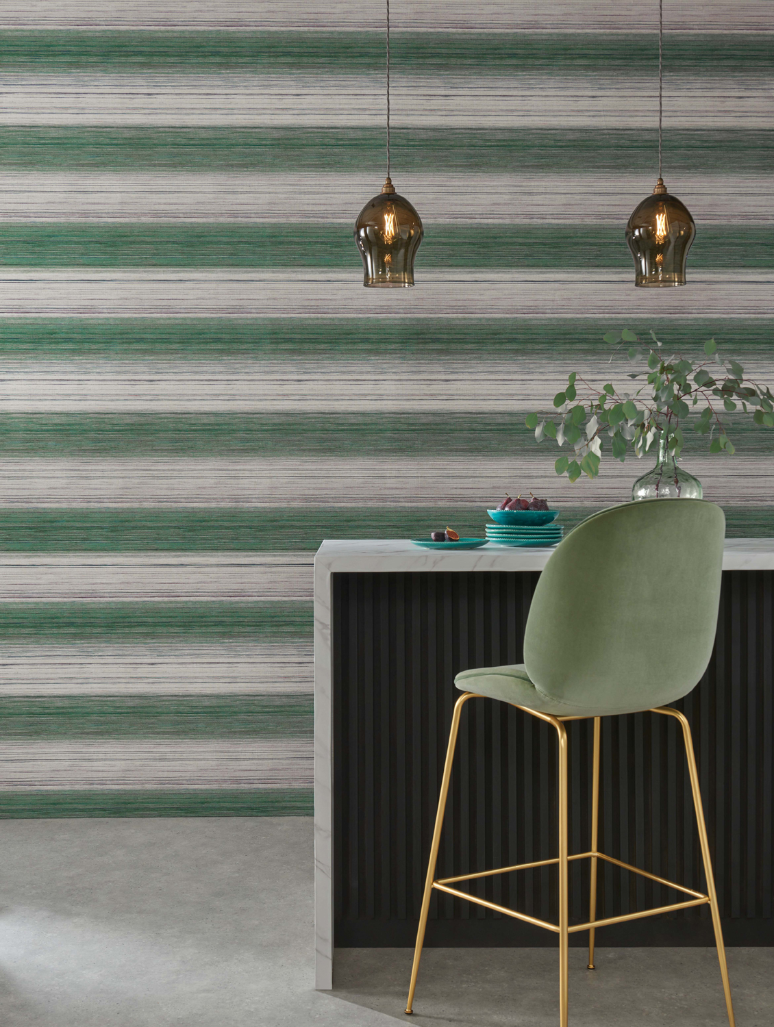 Tapete Kozo Stripe - Peppermint
