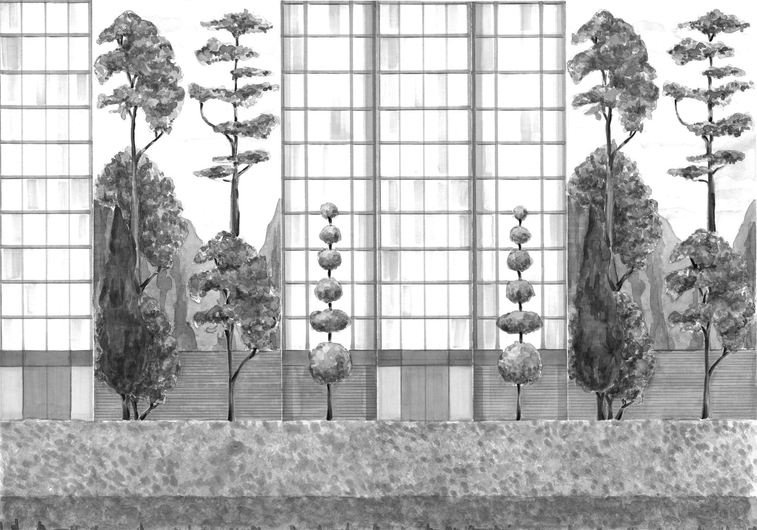 Wandbild Urban Garden - 8000077N