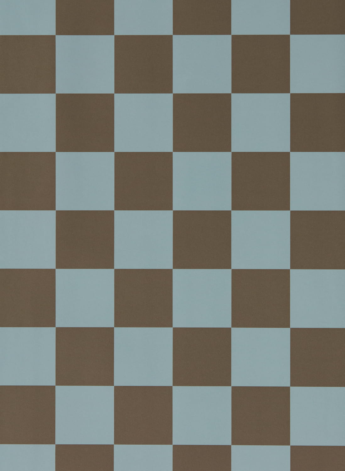 Tapete Blenets Check - Atlantic/ Chocolate