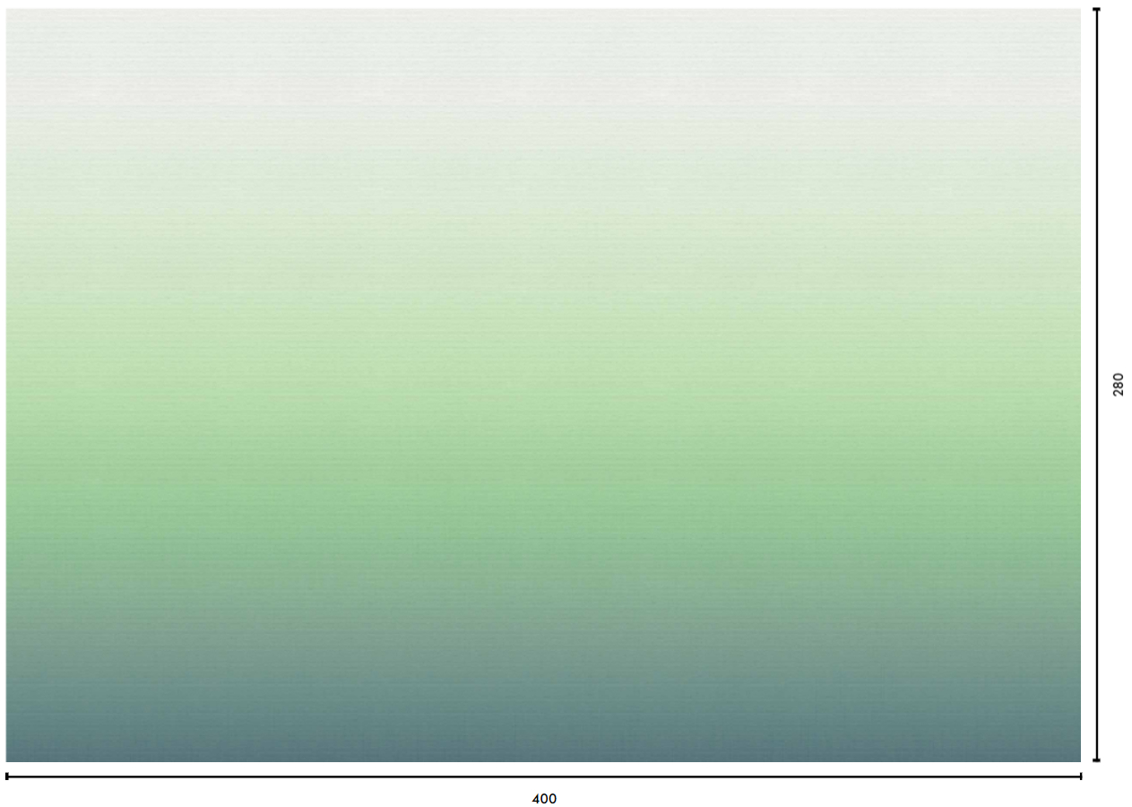 Wandbild Foradada - green