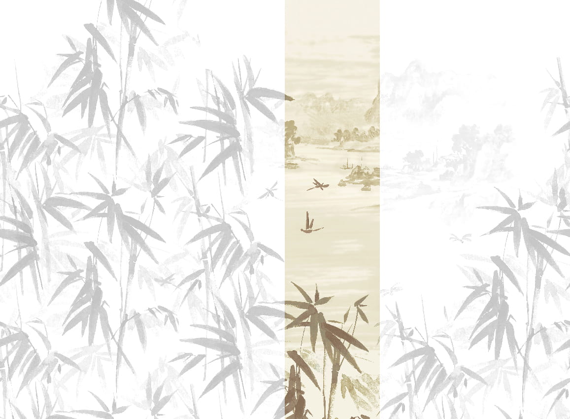 Wandbild Ine - Sepia Panel 4