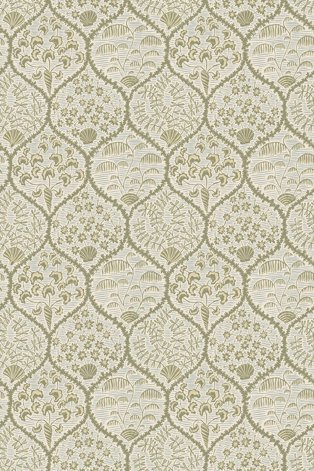 Tapete Sowerby - Soft Olive and Shortwood