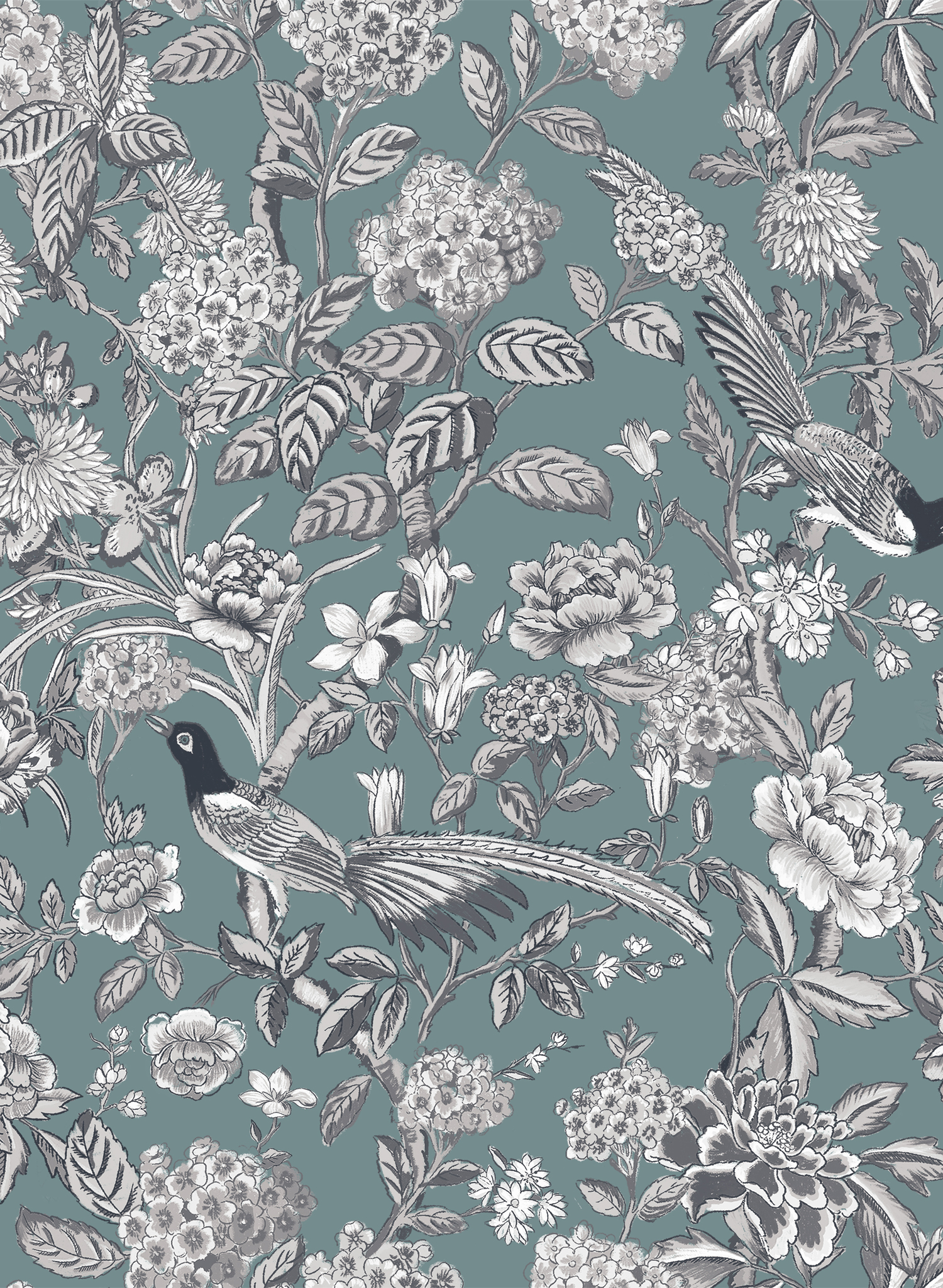 Tapete Mercedes - Celadon