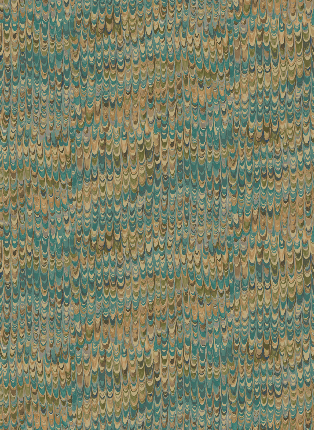 Tapete End Paper - Teal