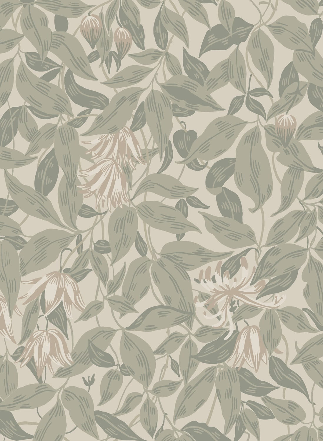 Tapete Linnea - Garden Green