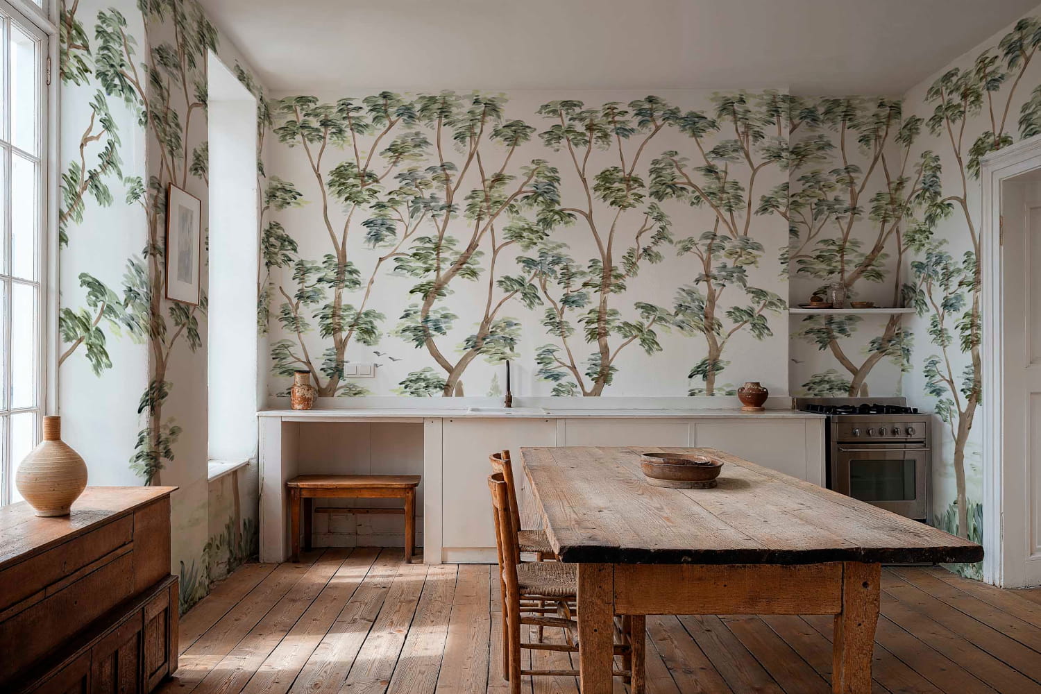 Wandbild Cartuja - Celadon