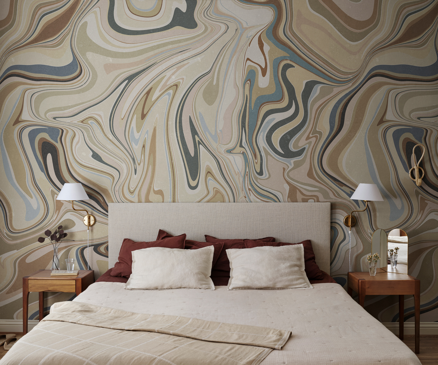 Wandbild Klint - Clay