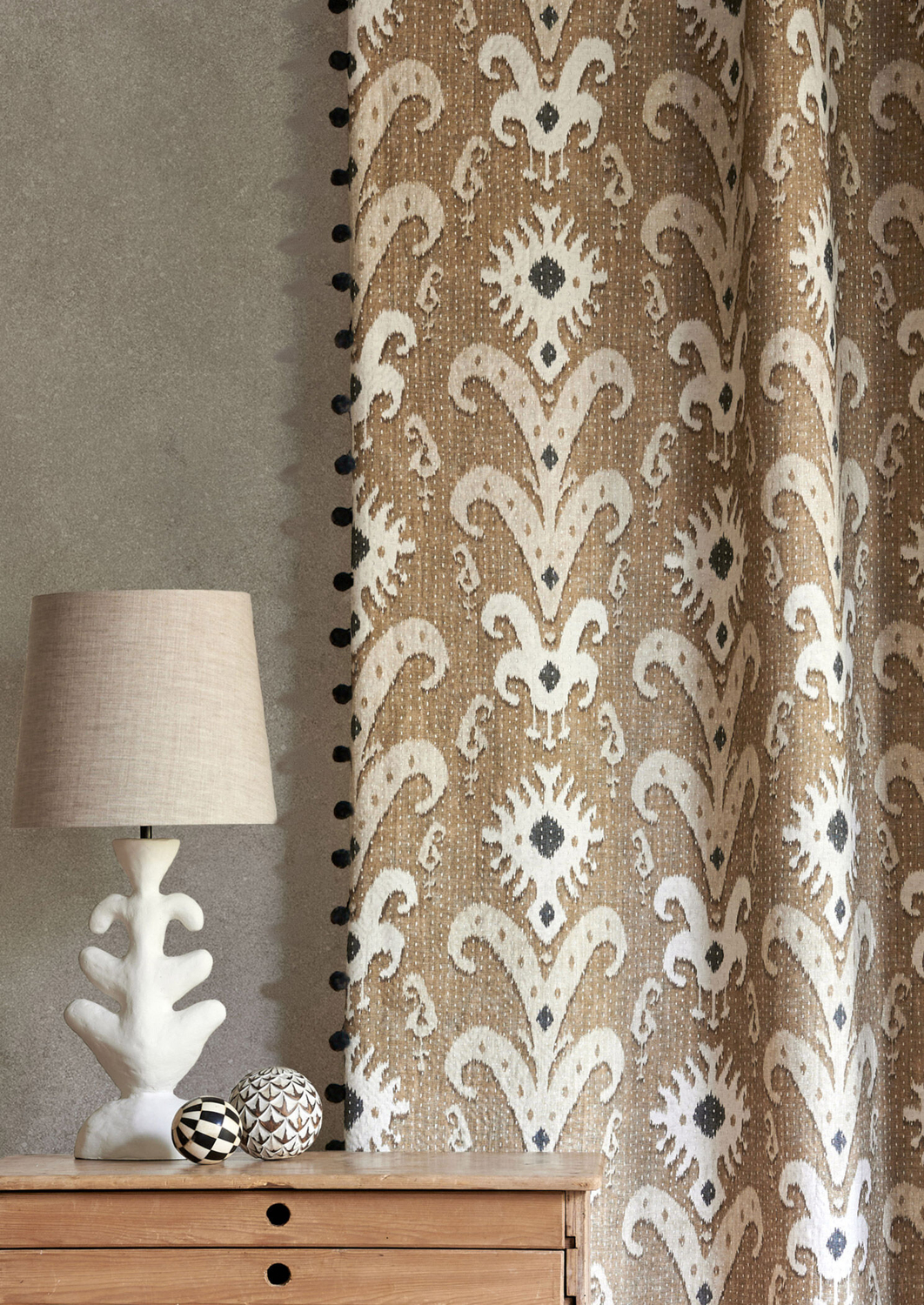 Fabric Kanthakat - Black Bronze