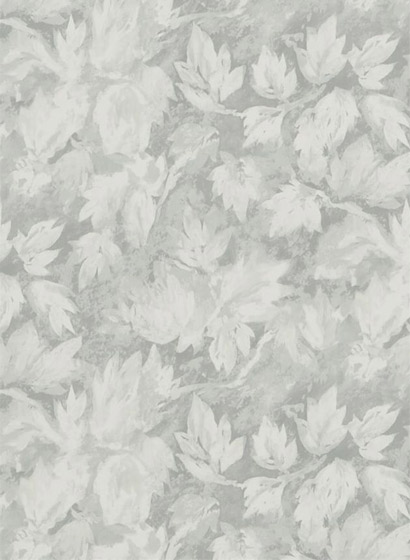 Tapete Fresco Leaf - Silver