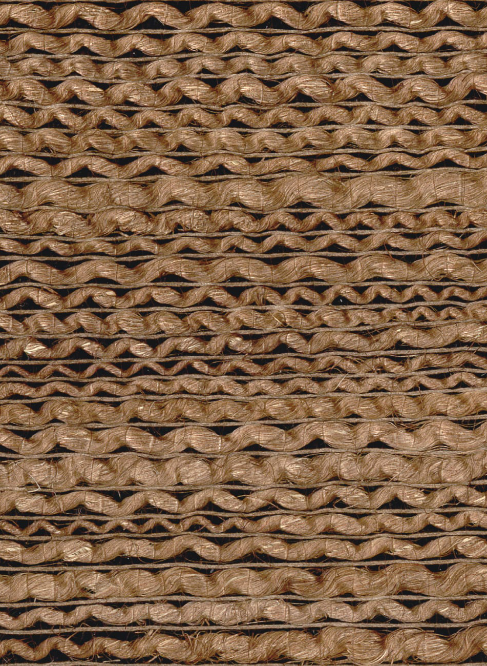 Tapete Abaca Tressé - Tabac