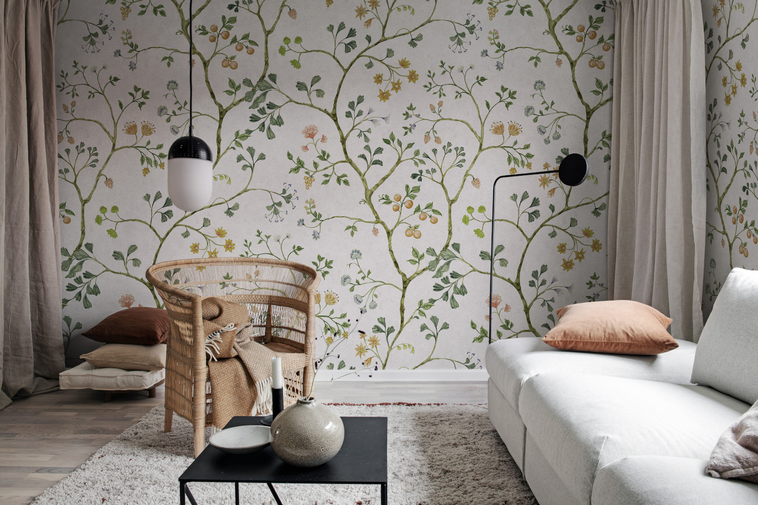 Wandbild Song Tree - Pearl