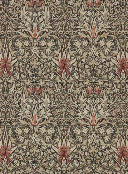 Tapete Snakeshead - Charcoal/ Spice