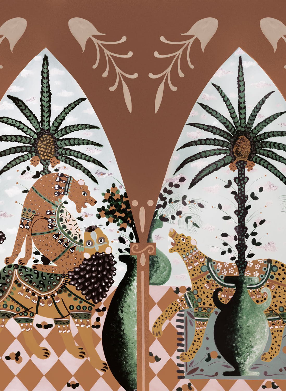 Wandbild Armalu - Bronzo