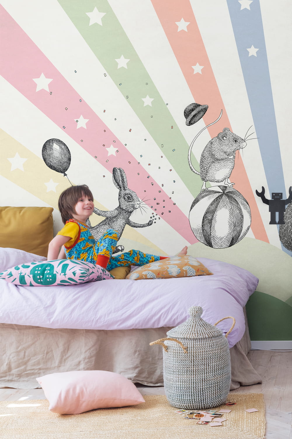 Wandbild Circus - Rainbow