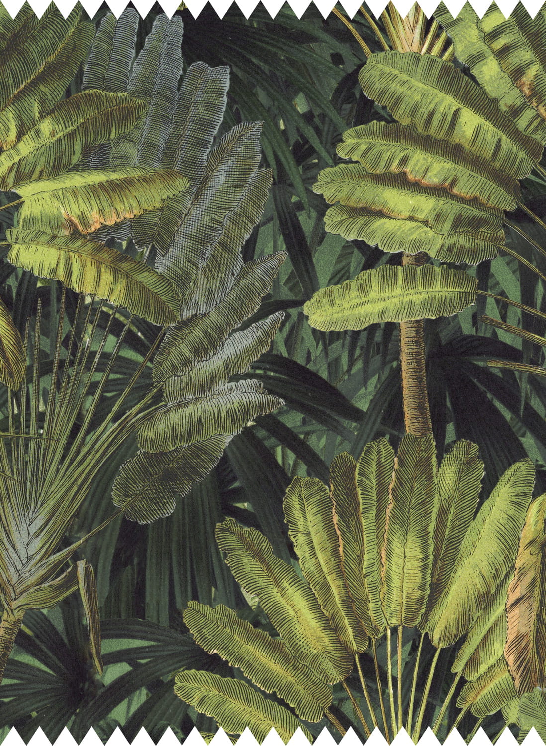 Fabric Traveller's Palm - Linen