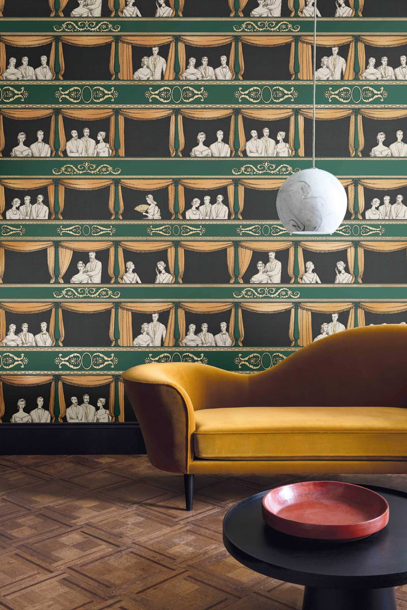 Tapete Teatro - Racing Car Green