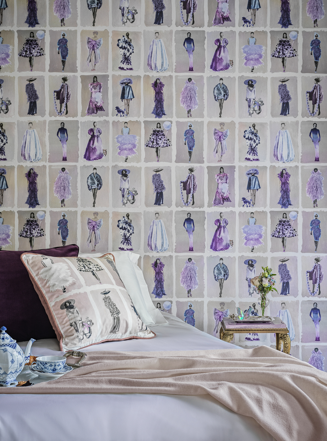 Tapete Couture Carousel - Lavender