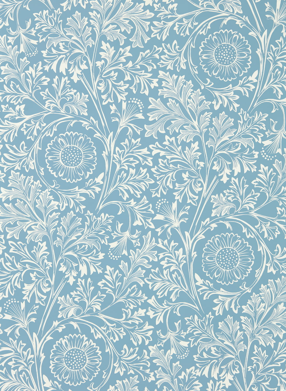 Tapete Chamomile - China Blue