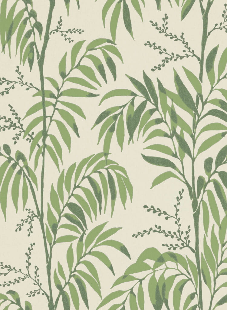 Carta da parati Casablanca Afternoon - Palm Green