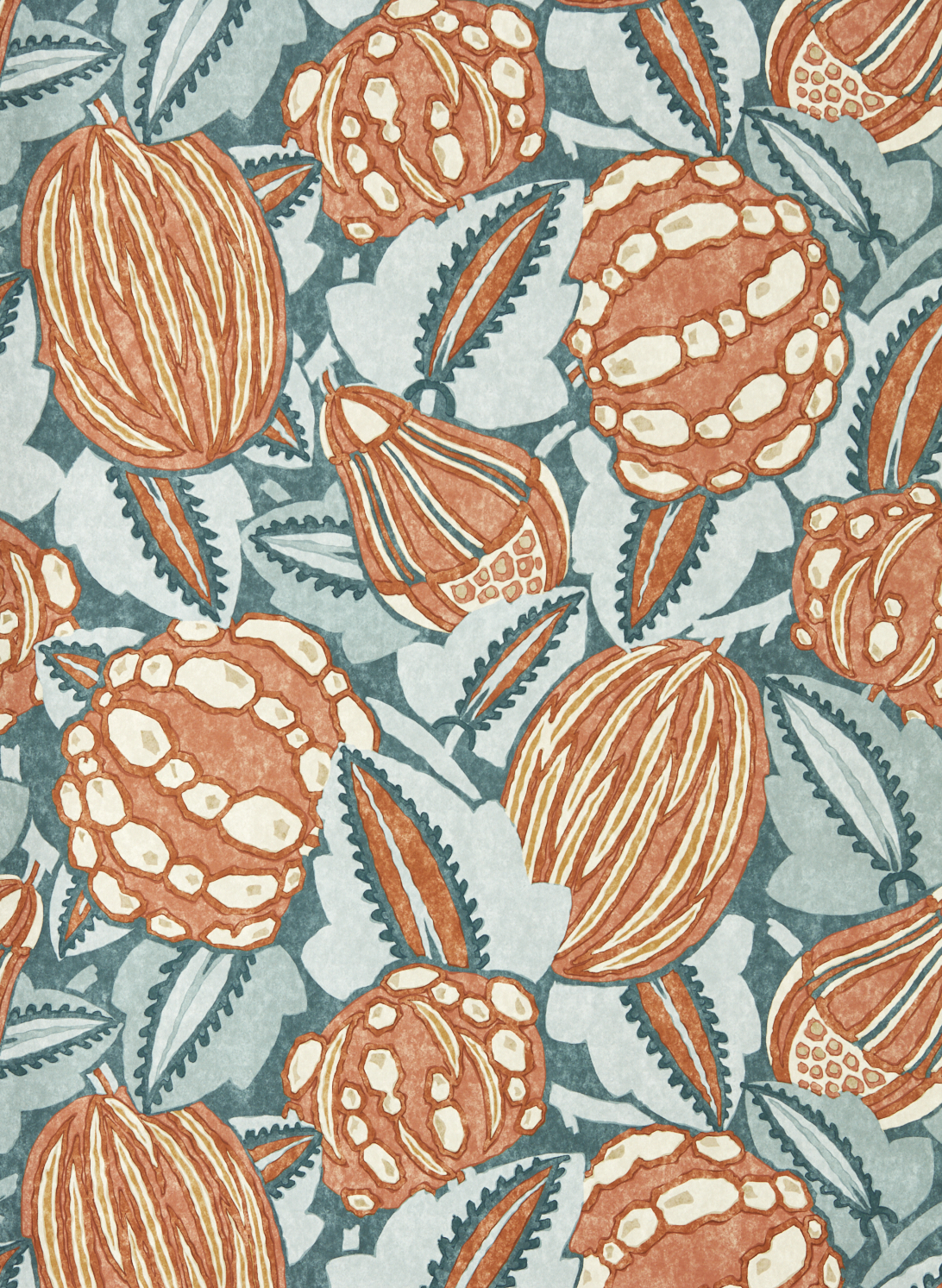 Tapete Zenith - Terracotta/ Azul
