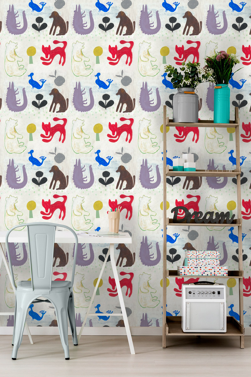 Tapete Mr Boyds Animals - WP20275