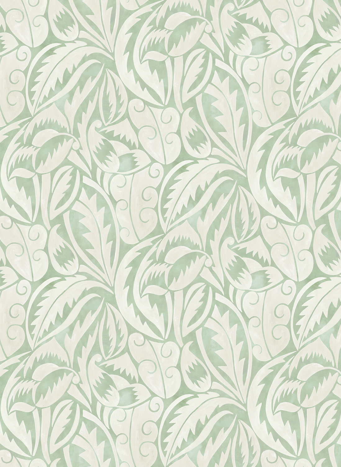 Tapete Dufy Leaf - Celadon