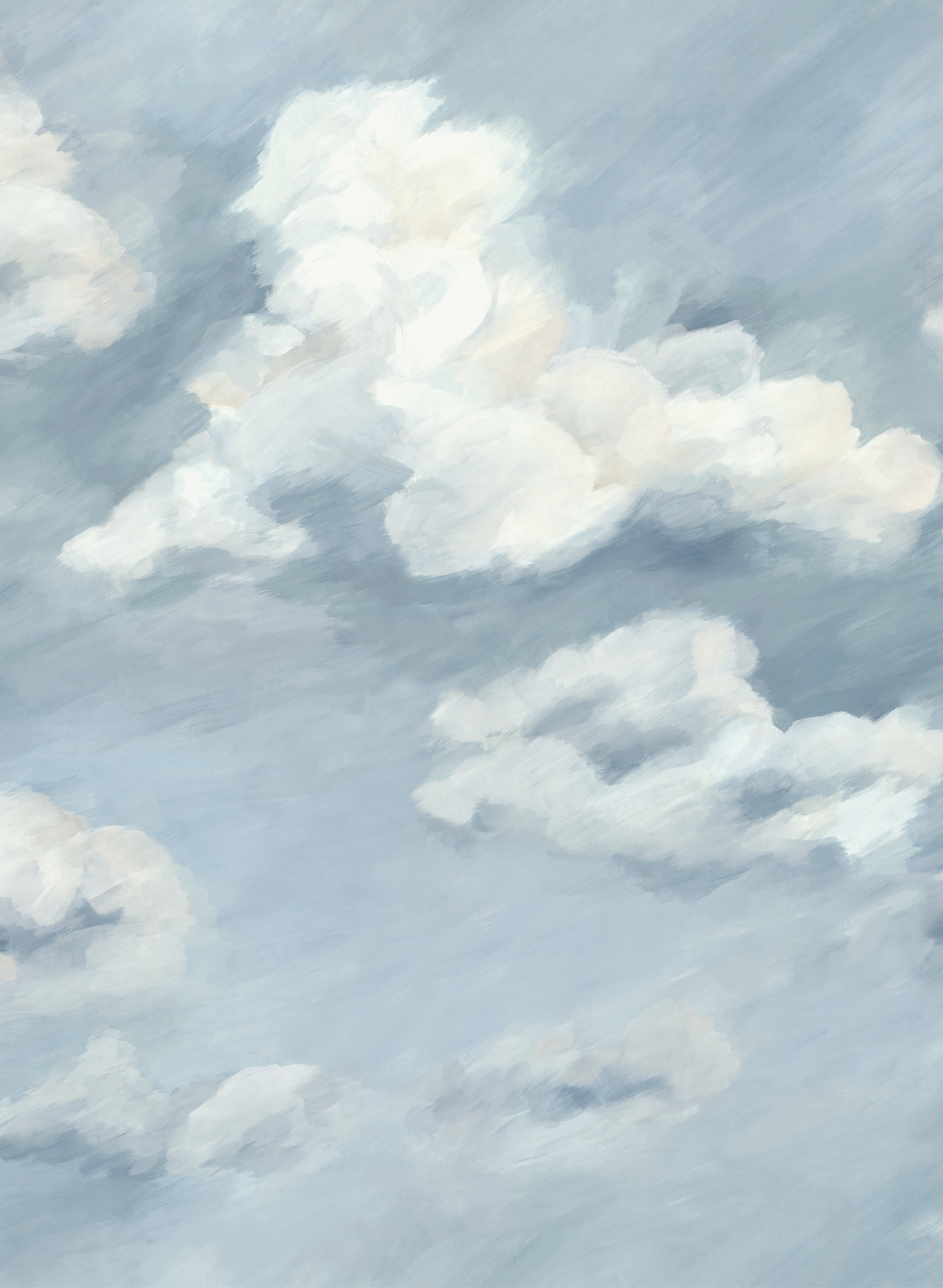 Wandbild Air - Sky Blue