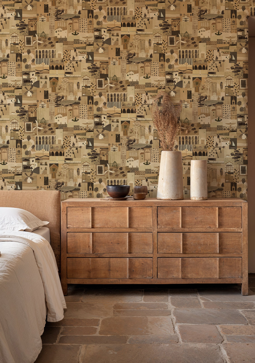 Tapete Postal - Beige