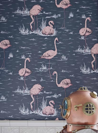 Tapete Flamingos Icons
