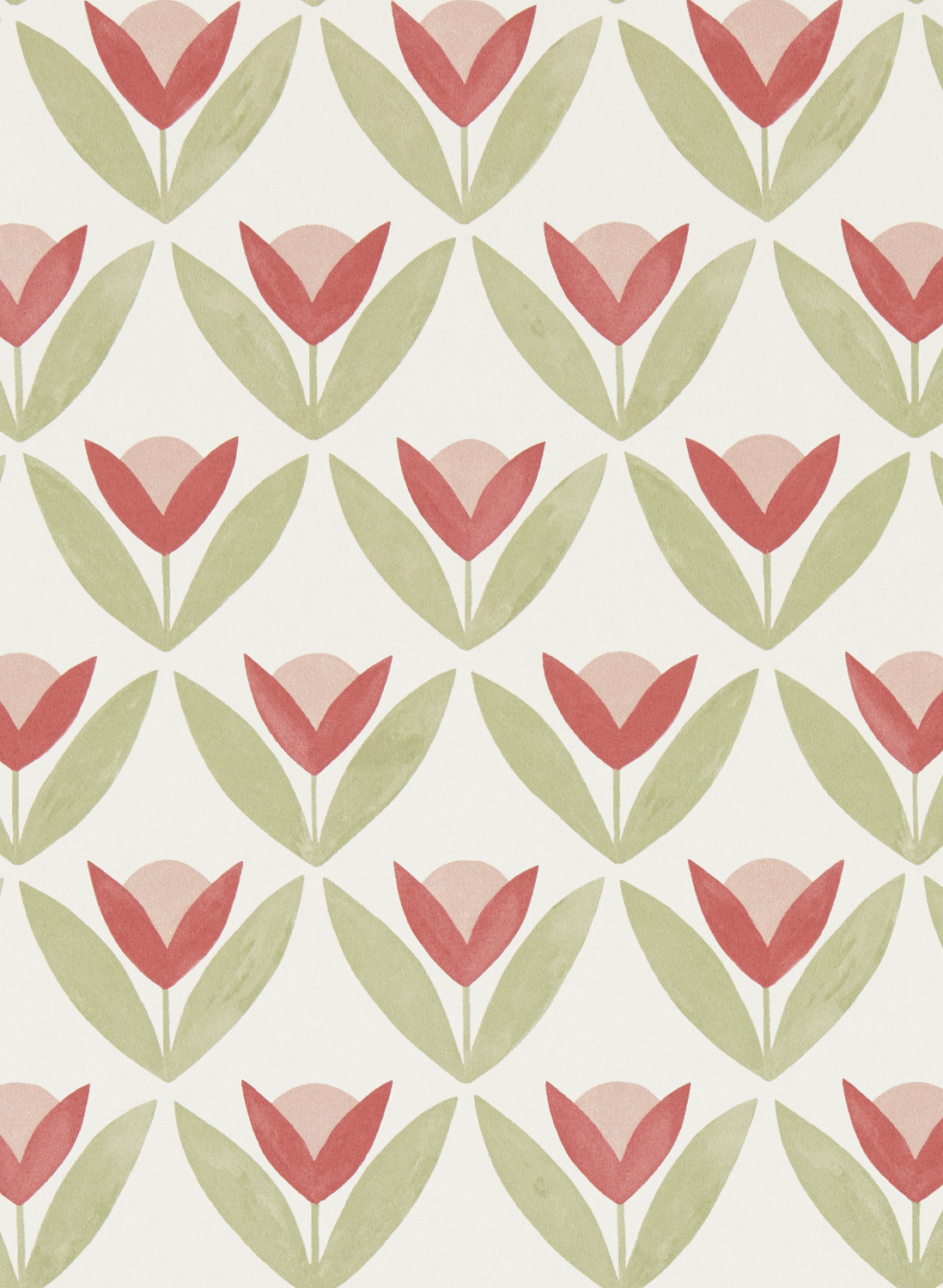 Tapete Tulip Trellis - Berry