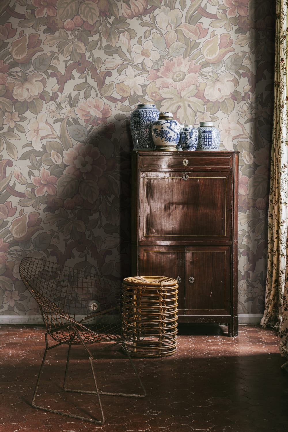 Wandbild Vintage Flora - Pastel