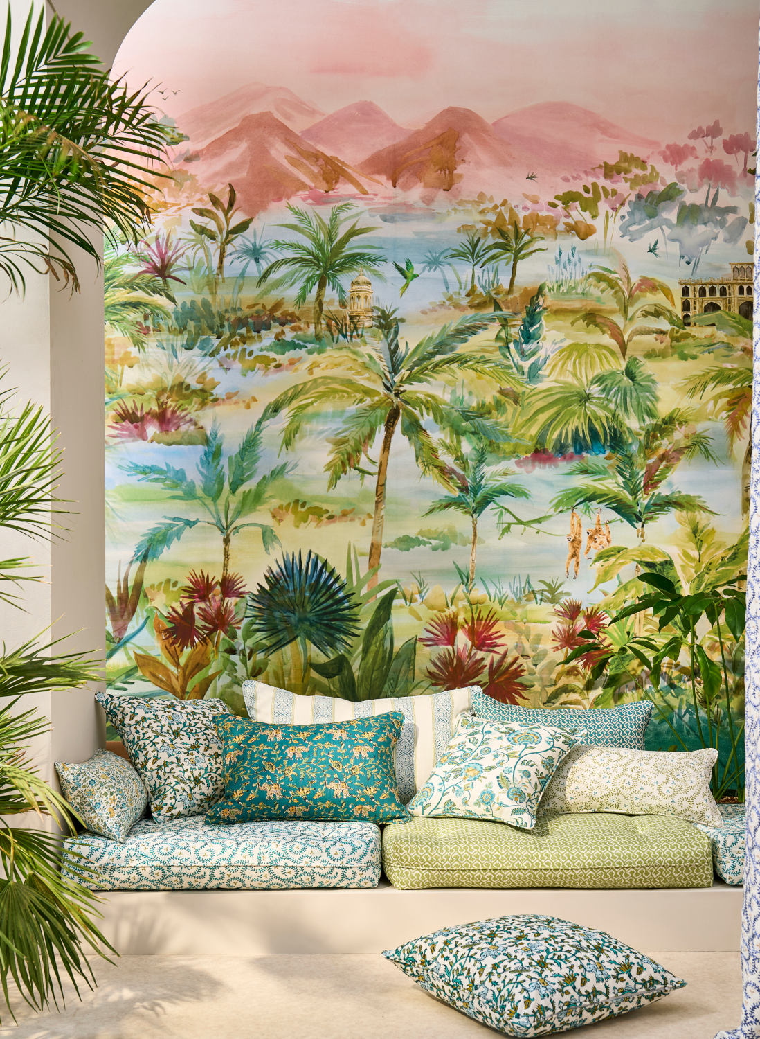 Wandbild Kerala