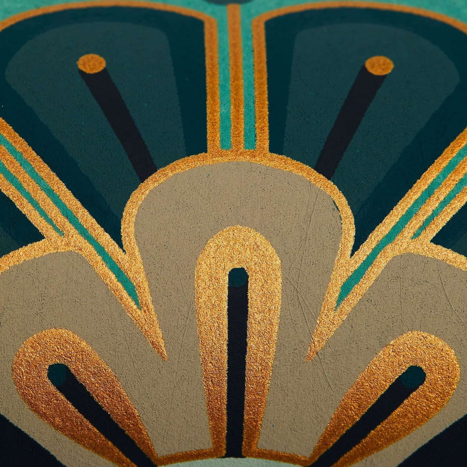 Tapete Deco Scallop - Jade