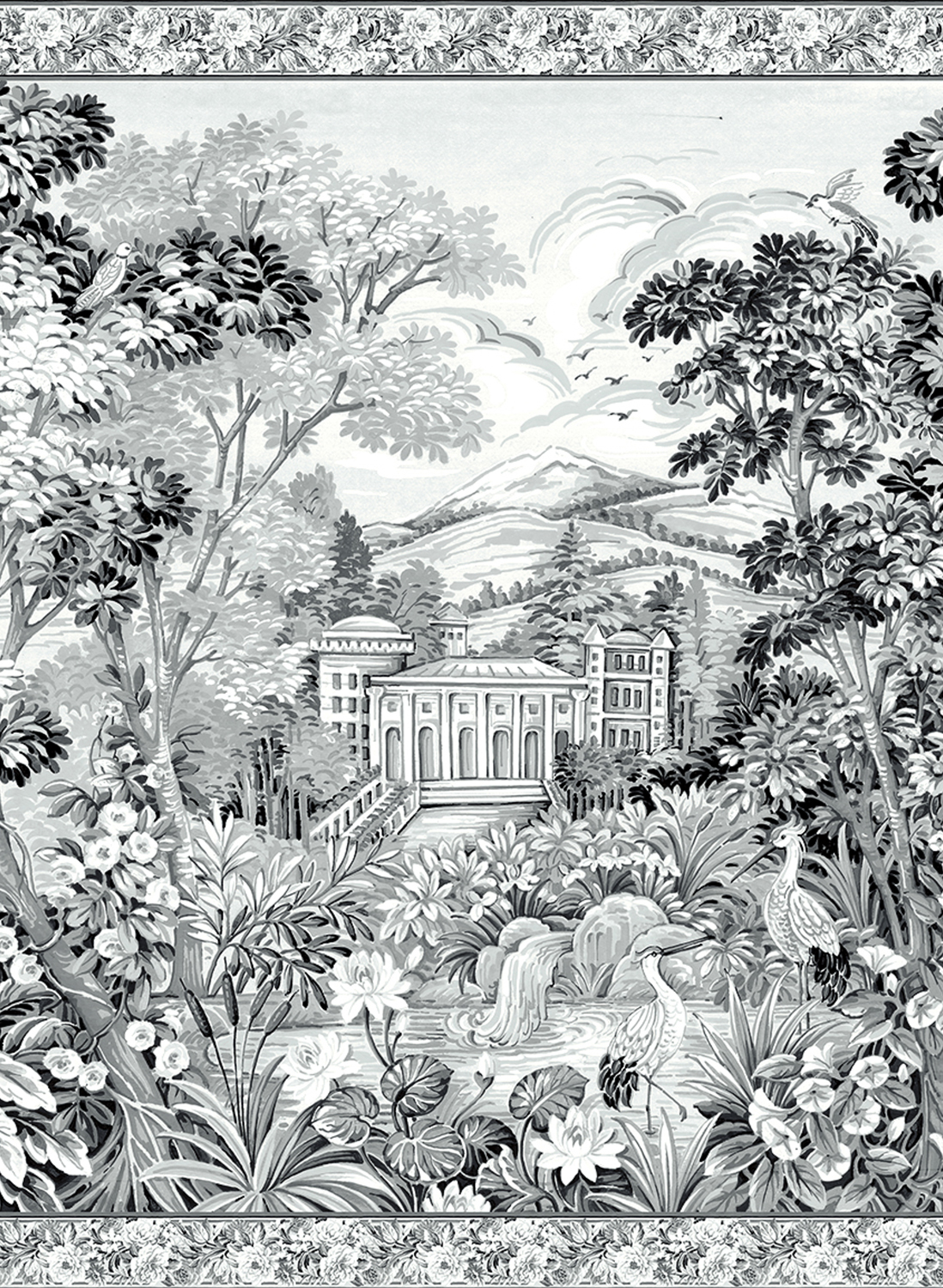 Wandbild Tapestry - Off