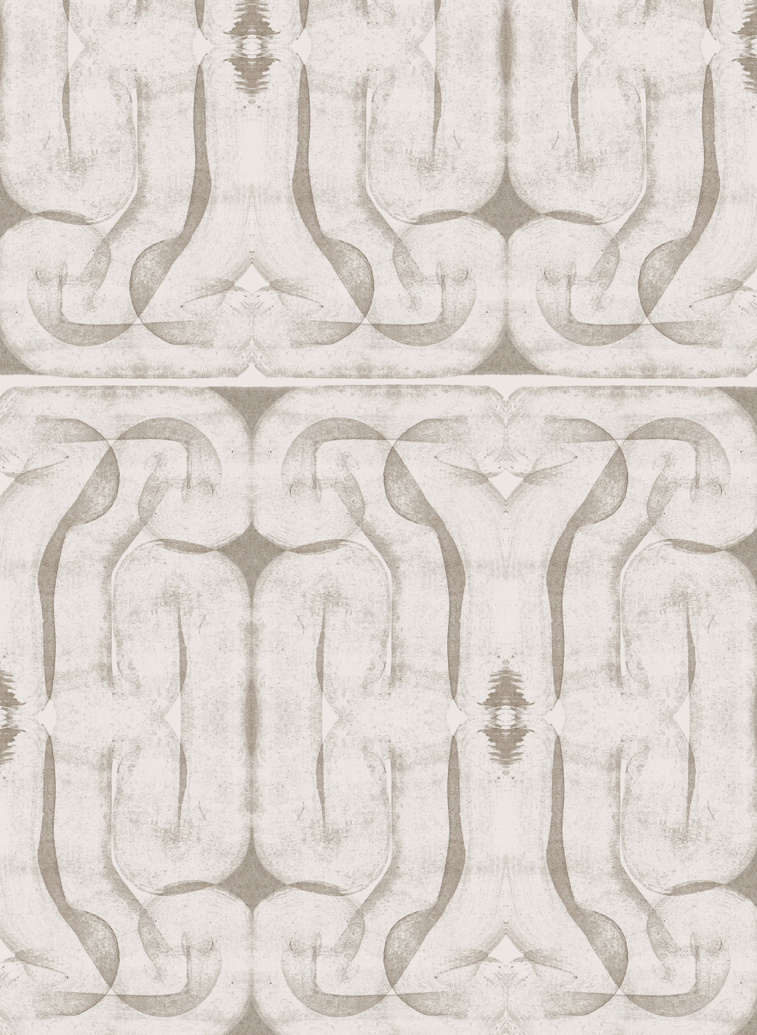 Tapete Infinity Strokes - Beige