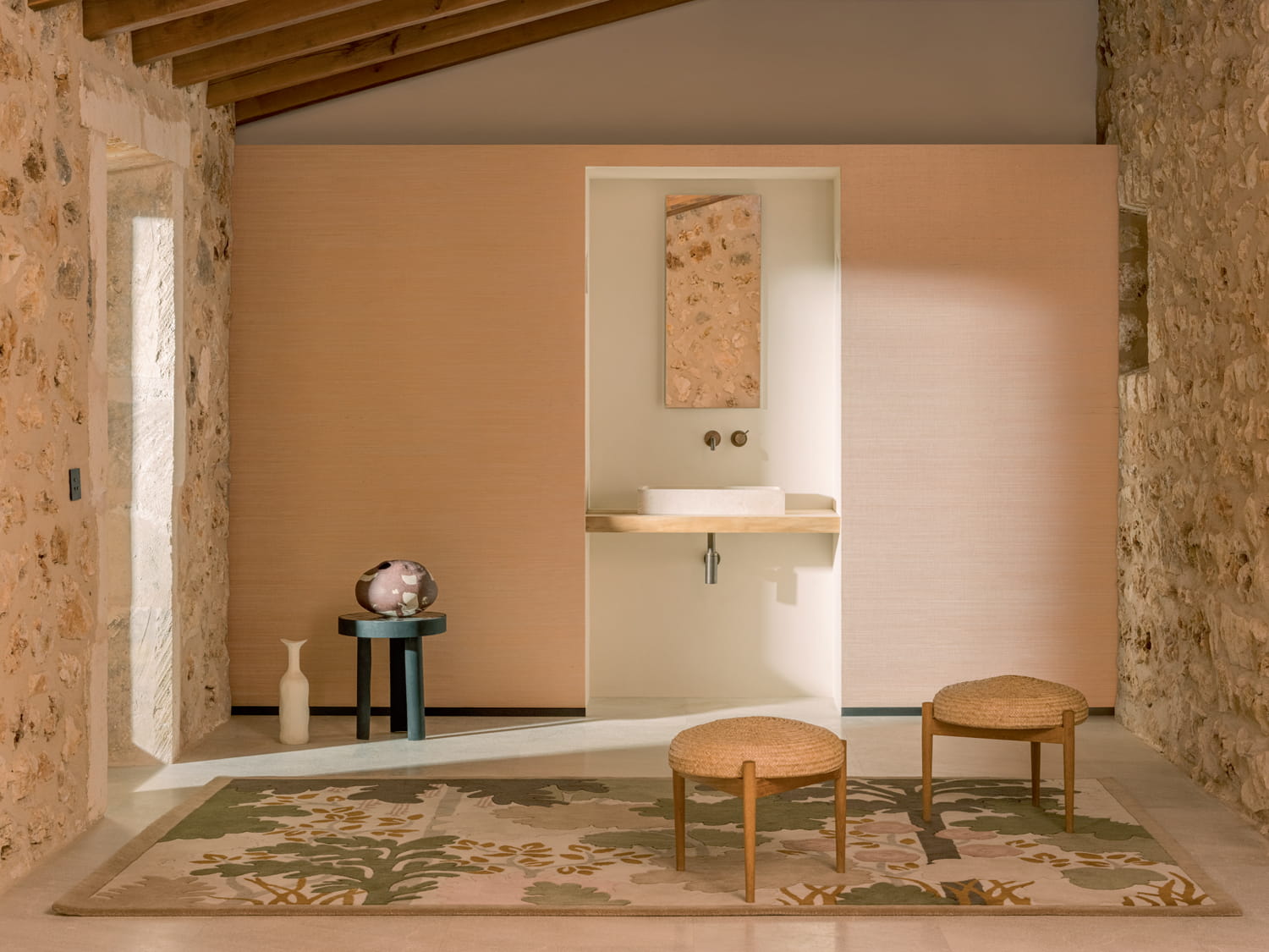 Papier peint Sisal Métallique - RM 1073 50