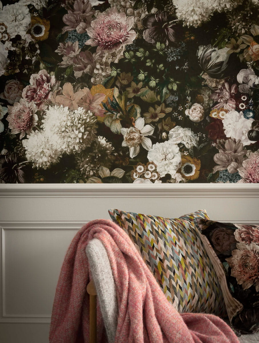 Tapete Fullerton - Ivory/ Blush/ Charcoal