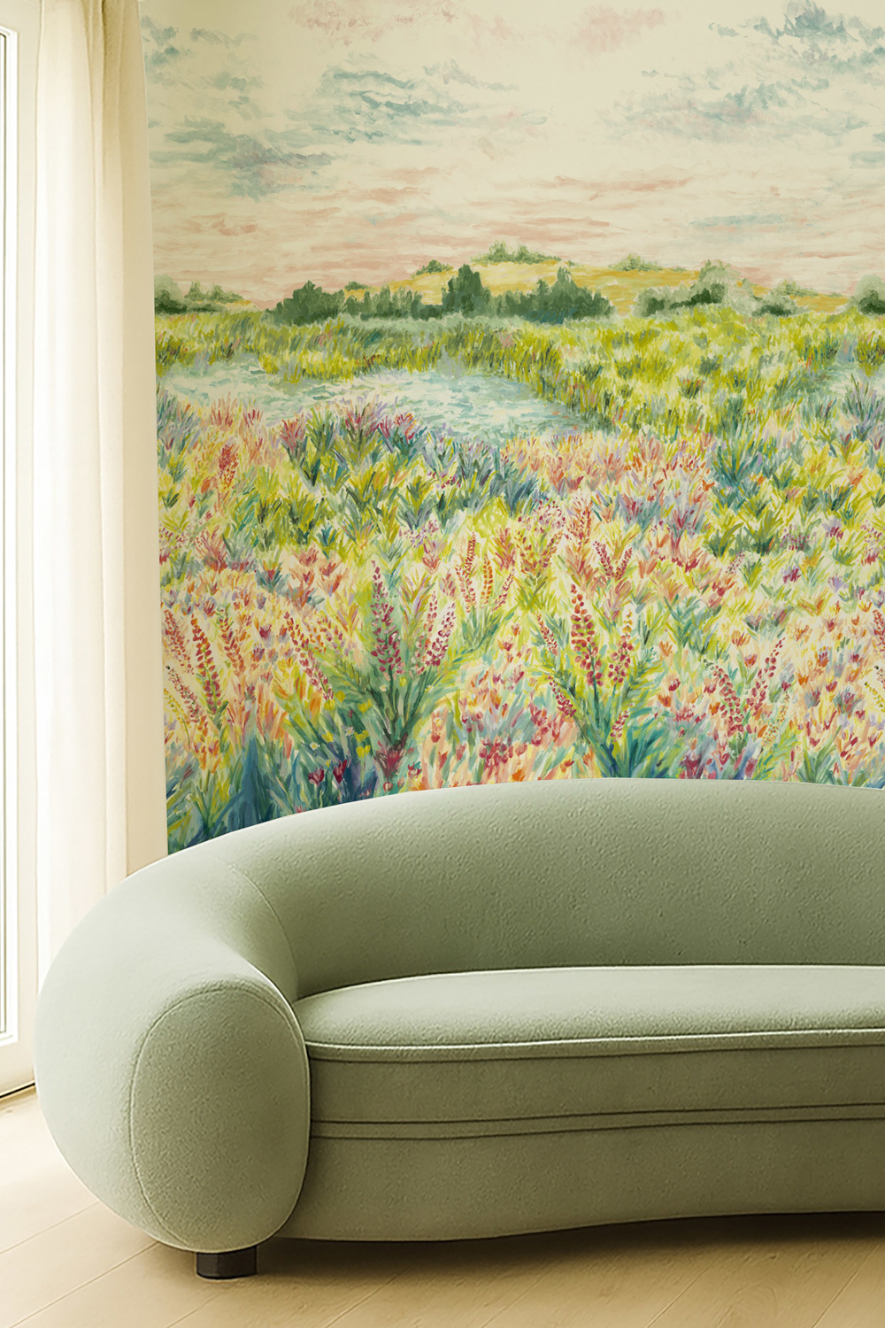 Wandbild Wildbloom - Summer