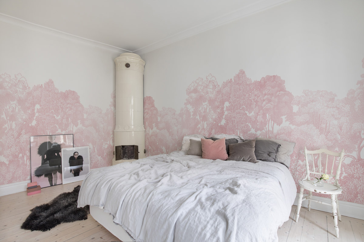 Wandbild Bellewood - Pink