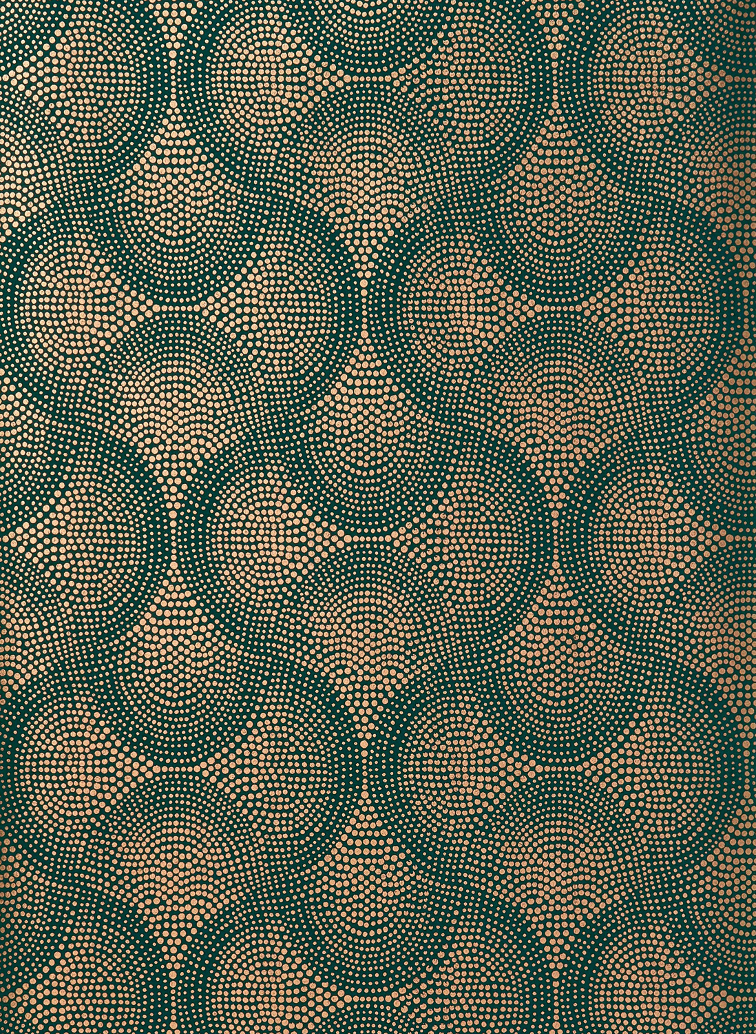 Tapete Uroko - Teal/ Copper