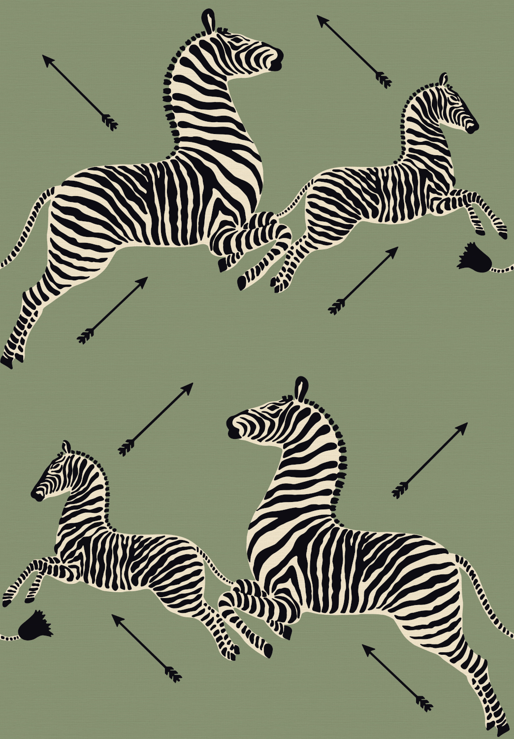 Tapete Zebras Grasscloth - 26008